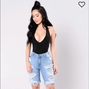 Fashion Nova Tokyo Bodysuit M NWT